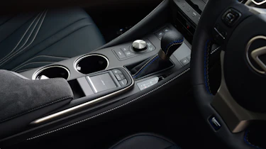 Lexus RC F console