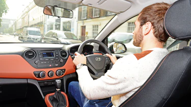 Hyundai i10 long-termer interior