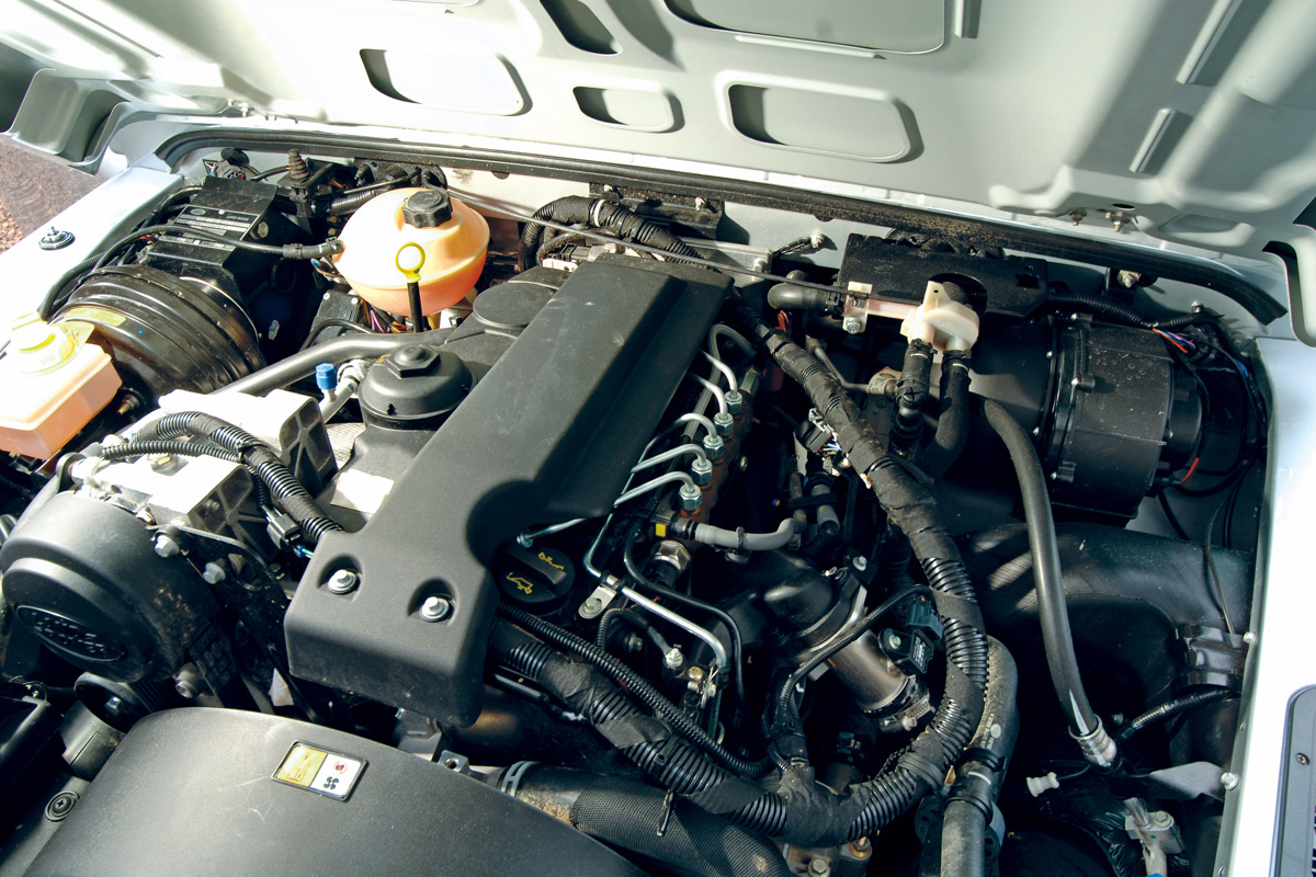 Land Rover Defender engine