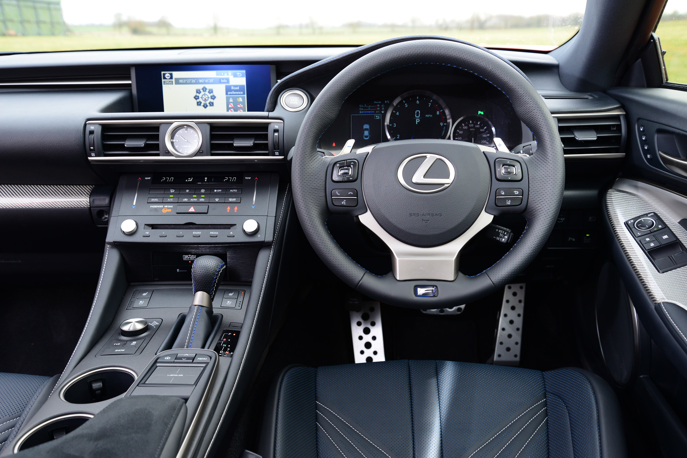 Lexus RC F interior