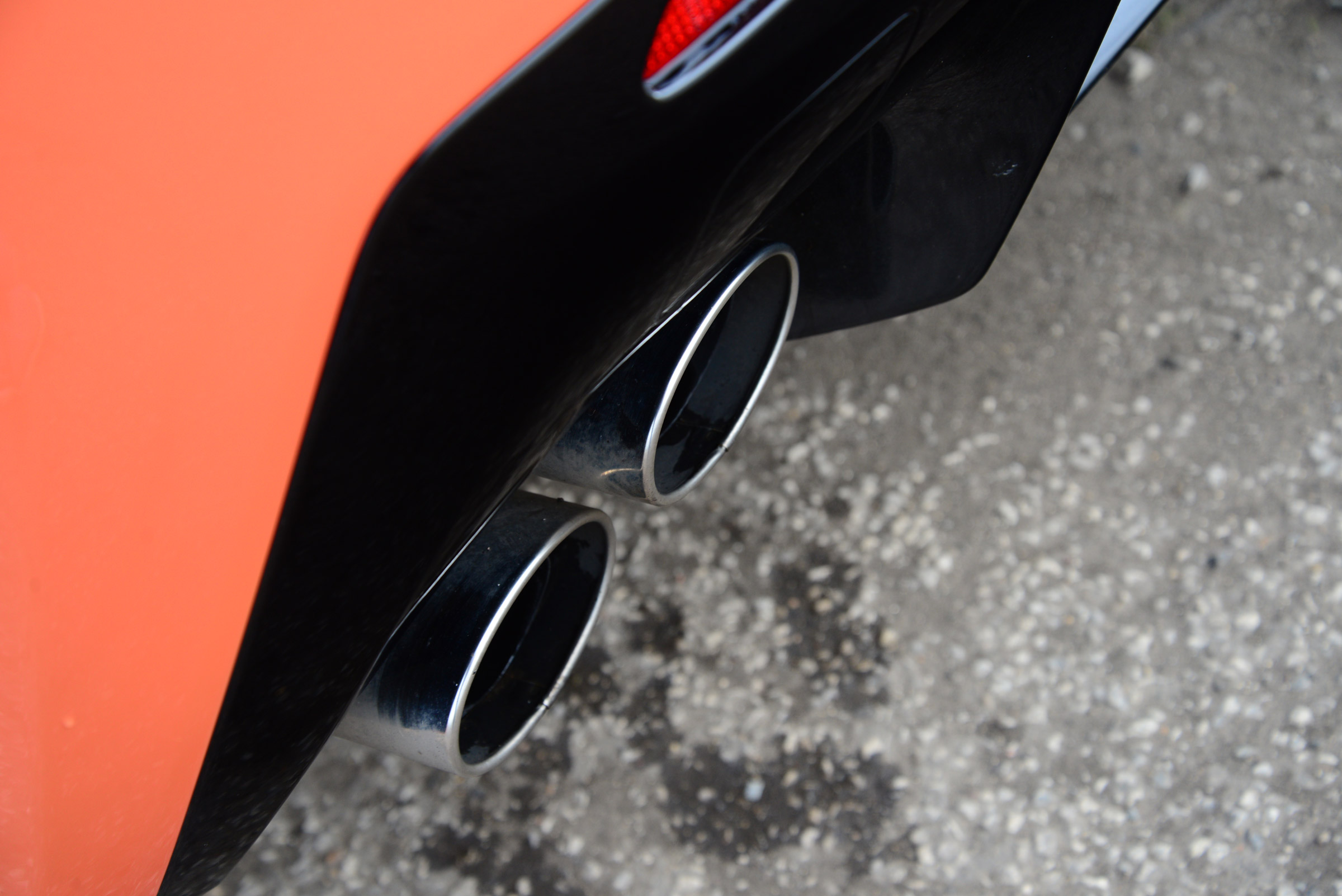 Lexus RC F exhaust