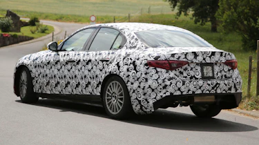 Alfa Giulia standard rear side
