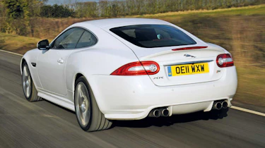 Jaguar XKR Coupe rear tracking