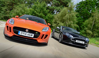 Jaguar F-Type vs Aston Martin V8 Vantage