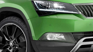 Skoda Fabia SUV detail front