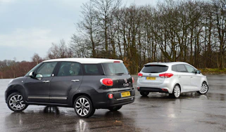 Fiat 500L MPW vs Kia Carens