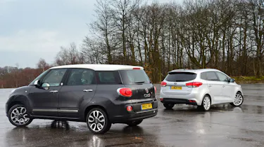 Fiat 500L MPW vs Kia Carens