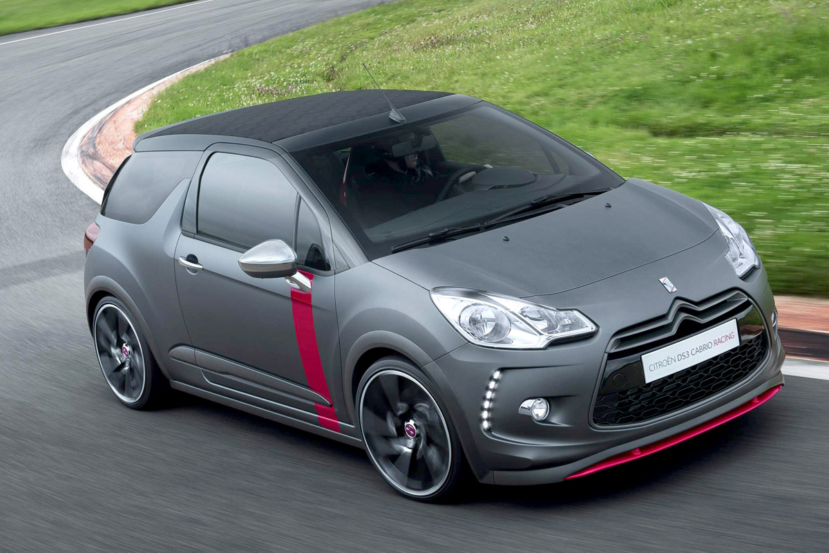 Citroen DS3 racing cabrio profile