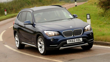BMW X1 front cornering