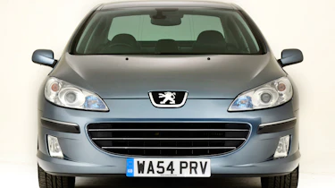 Peugeot 407 front profile