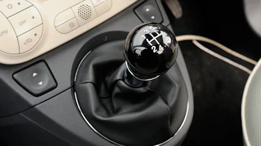 Fiat 500 interior detail