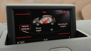 Audi A1 interior display