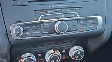 Audi A1 Quattro interior detail