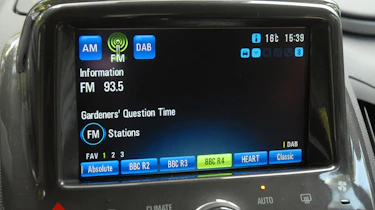 Vauxhall Ampera interior screen