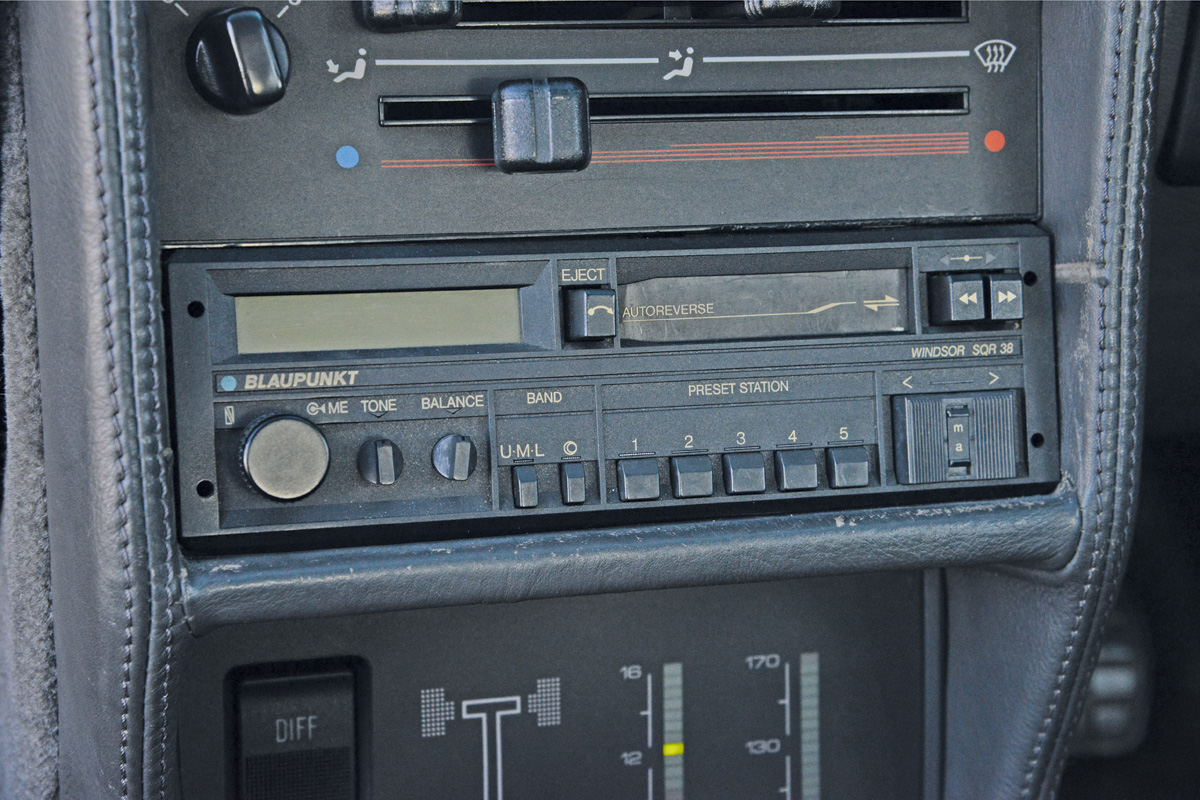 Audi Ur-Quattro interior detail