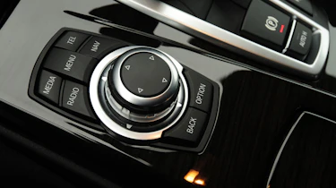 BMW 520d ED interior detail