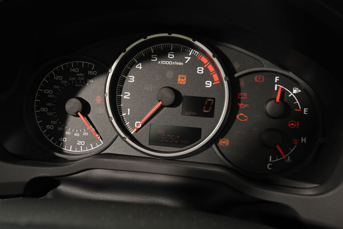 Subaru BRZ dials