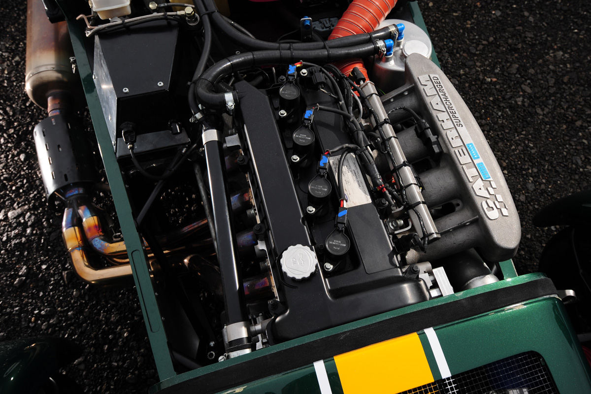 Caterham R600 engine detail