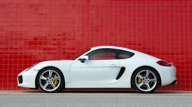 Porsche Cayman S side profile