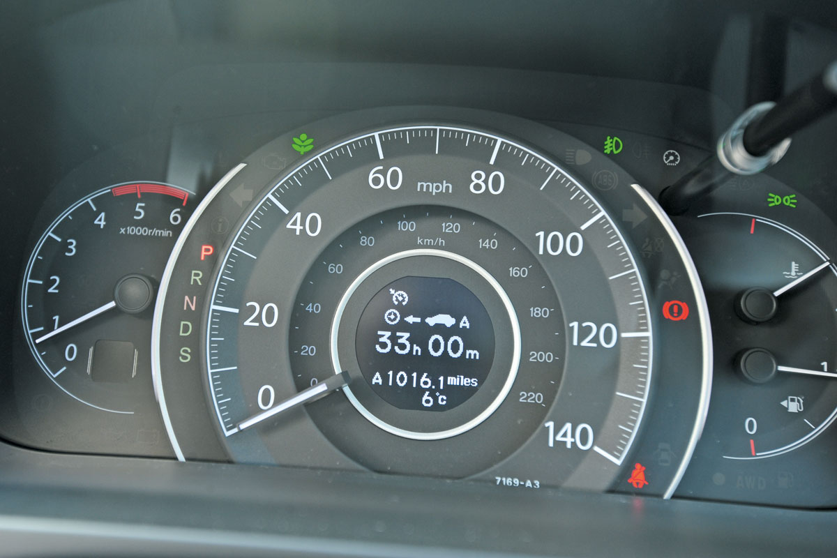 Honda CR-V dials