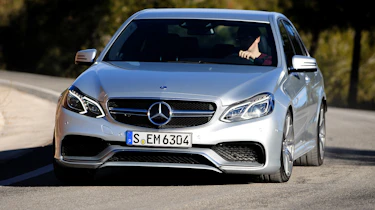 Mercedes E63 AMG front cornering