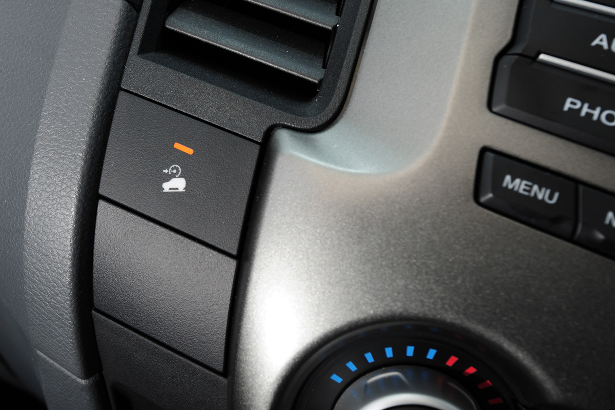 Ford Fiesta interior detail