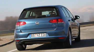 Volkswagen Golf BlueMotion rear cornering