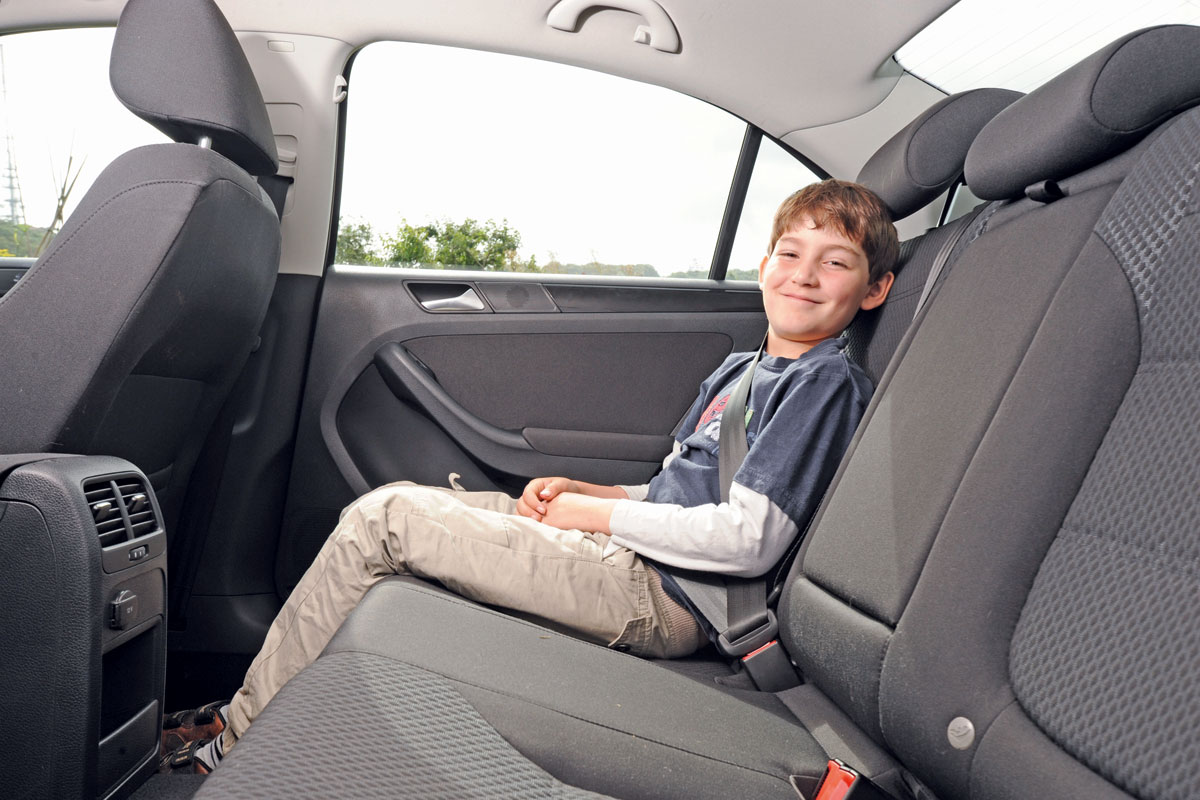 Volkswagen Jetta rear seats