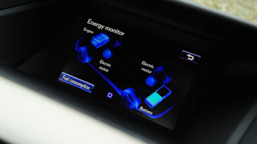 Lexus RX450h interior screen