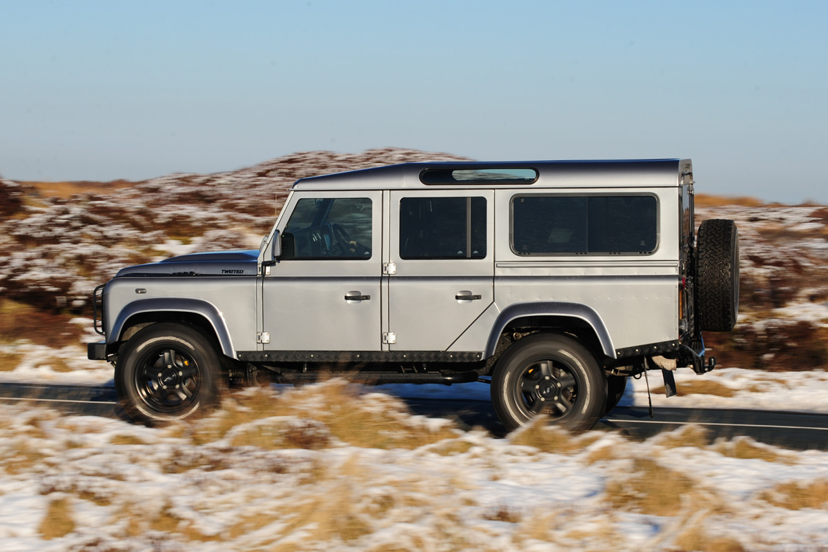 Twisted Defender panning