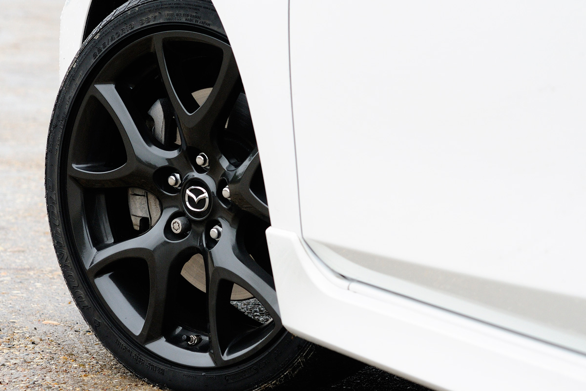 Mazda 3 MPS wheel detail