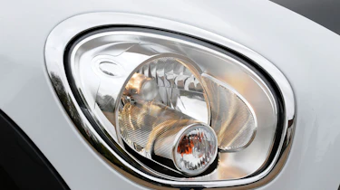 MINI Countryman headlight detail