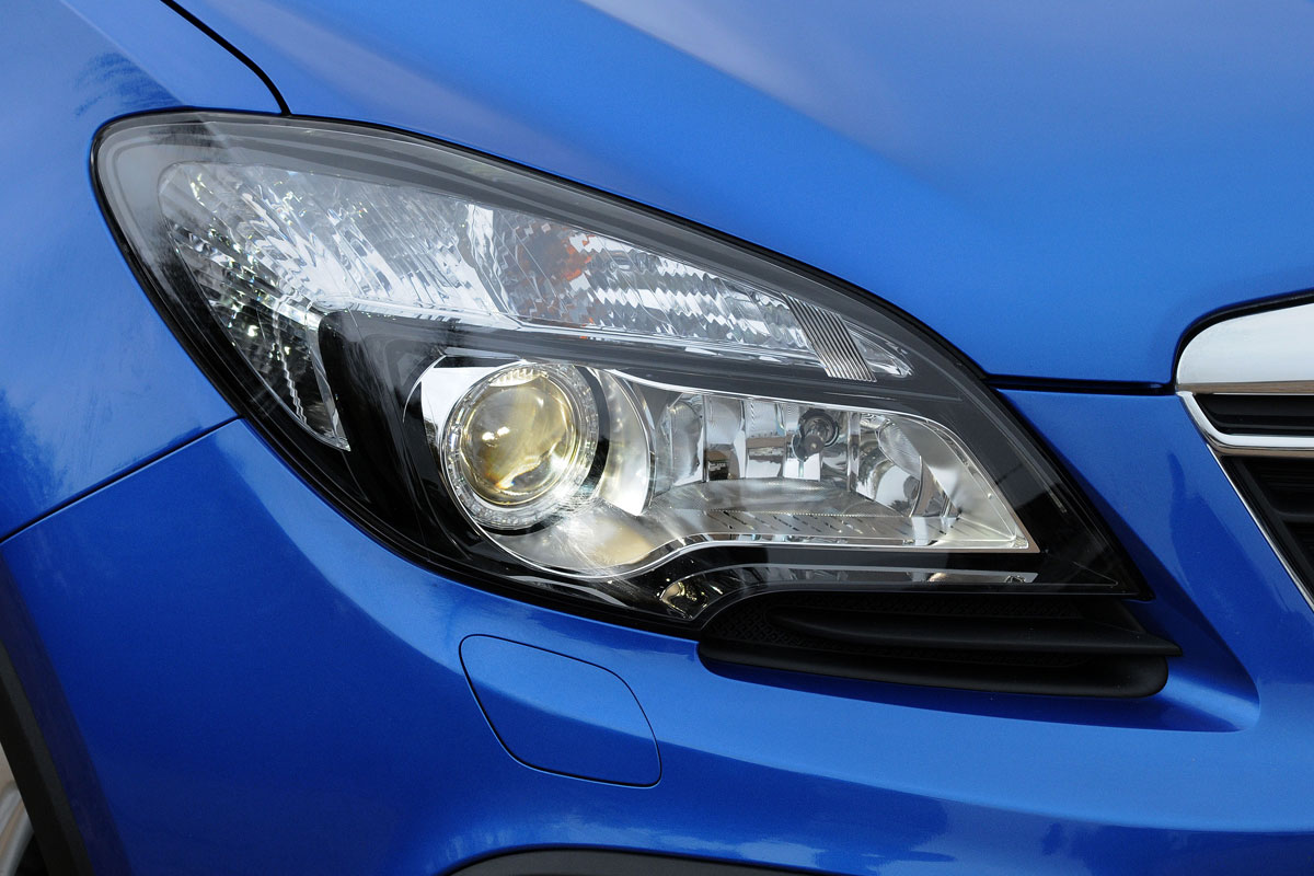 Vauxhall Mokka headlight detail