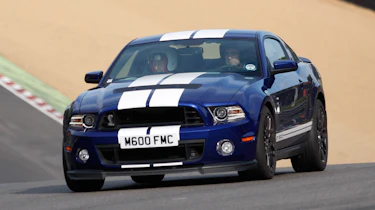 Ford Mustang Shelby GT500 front tracking