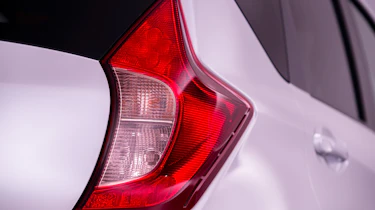 New Nissan Note rear light detail