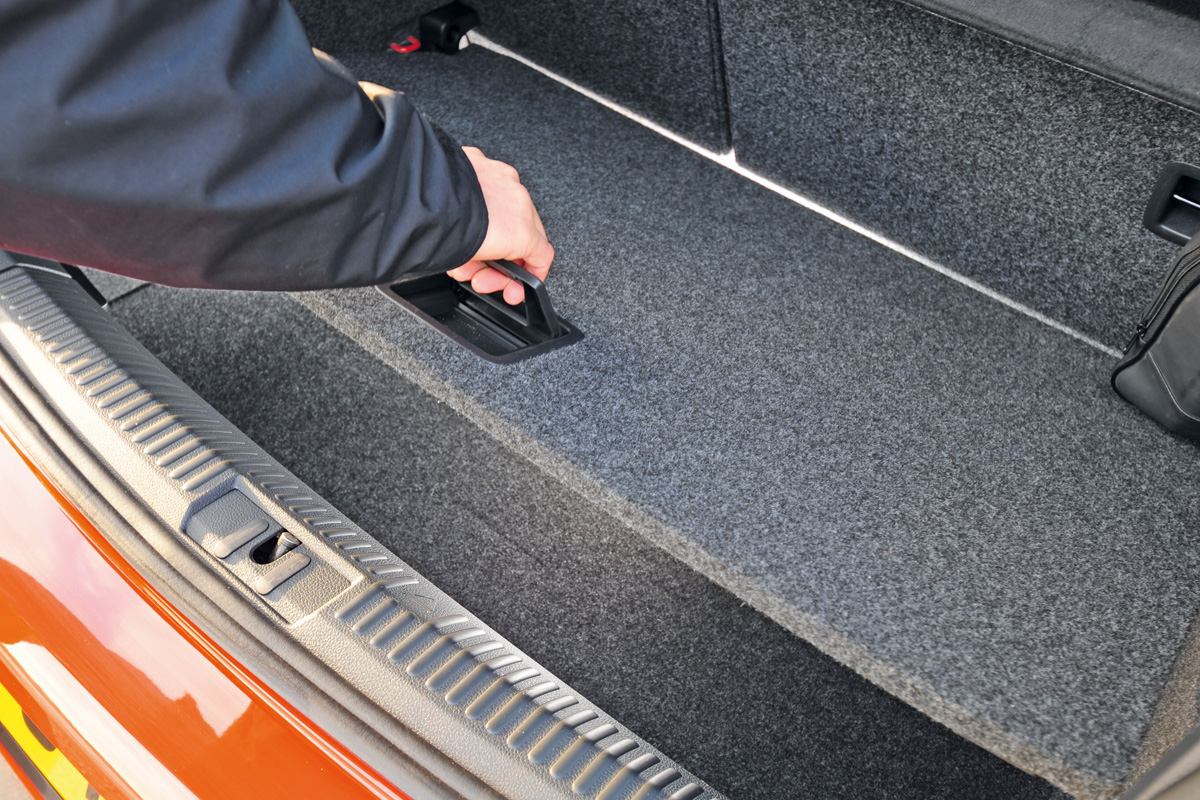Volkswagen Polo boot detail