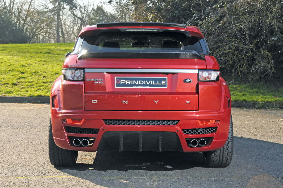 Prindiville Range Rover Evoque rear static