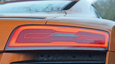 Audi R8 V8 Coupe rear light detail