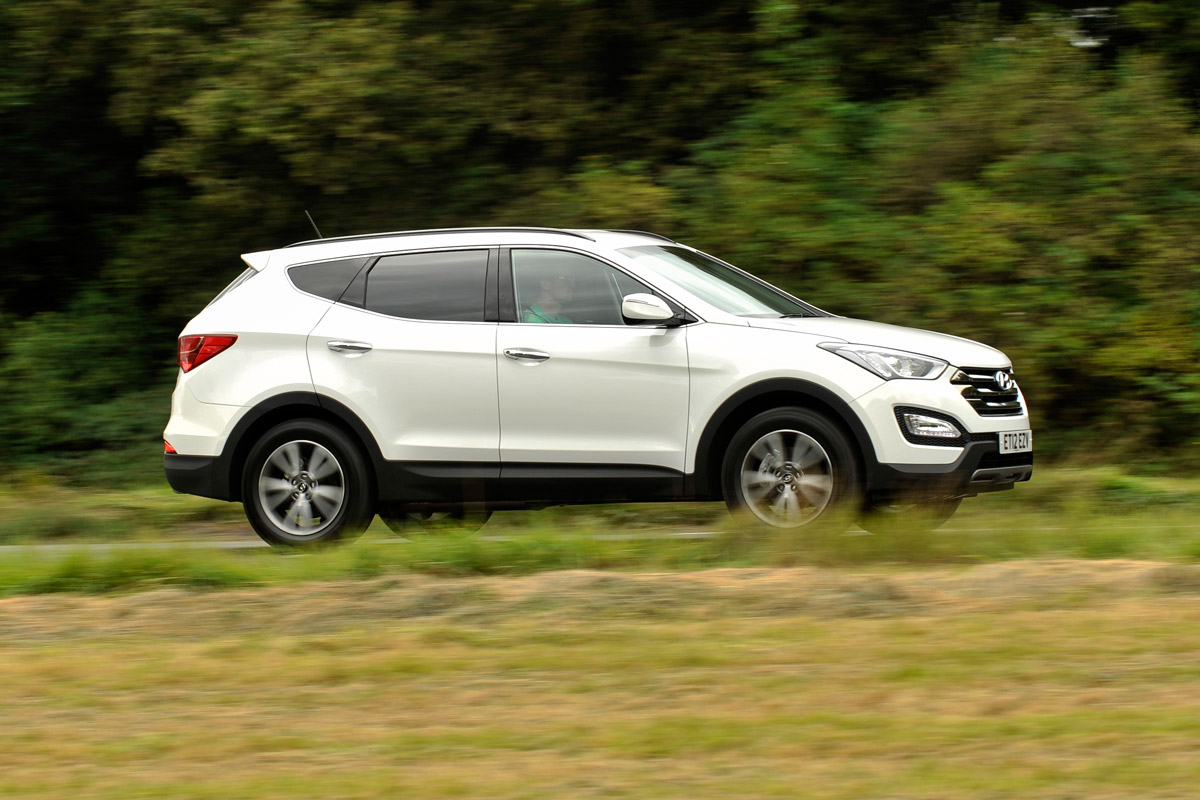 Hyundai Santa Fe panning