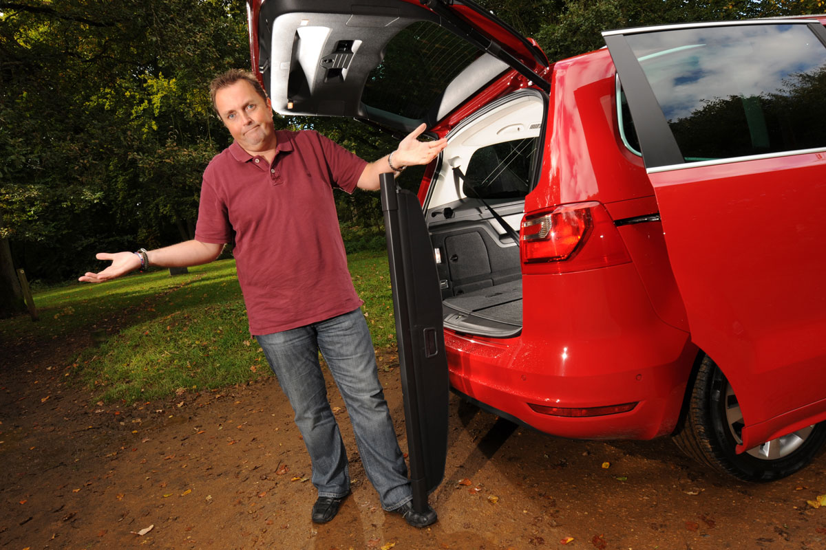 SEAT Alhambra parcel shelf issue