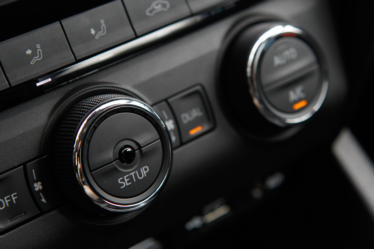 Skoda Octavia interior detail