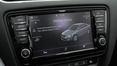 Skoda Octavia interior detail