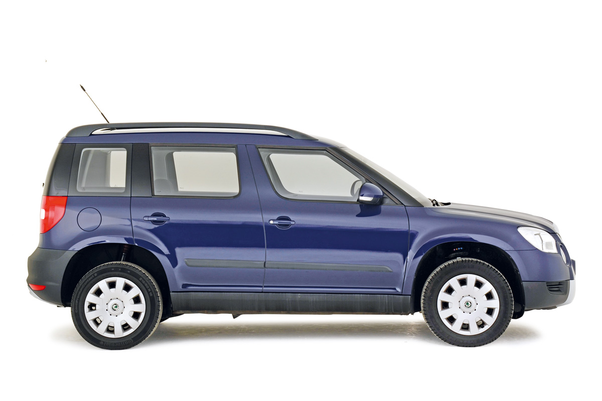 Skoda Yeti side profile