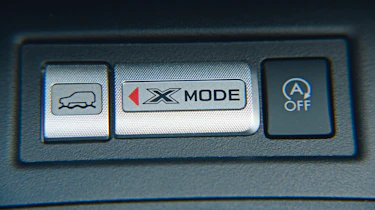 Subaru Forester button detail