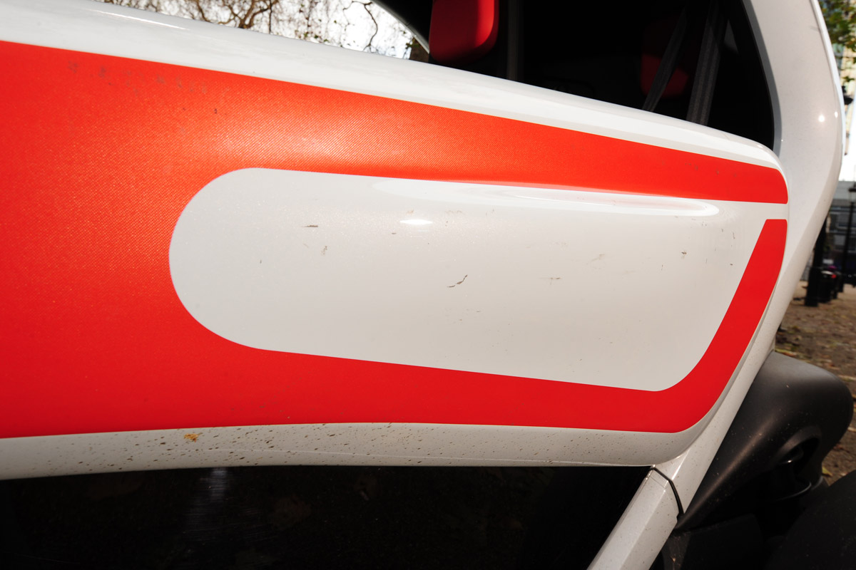 Renault Twizy door detail
