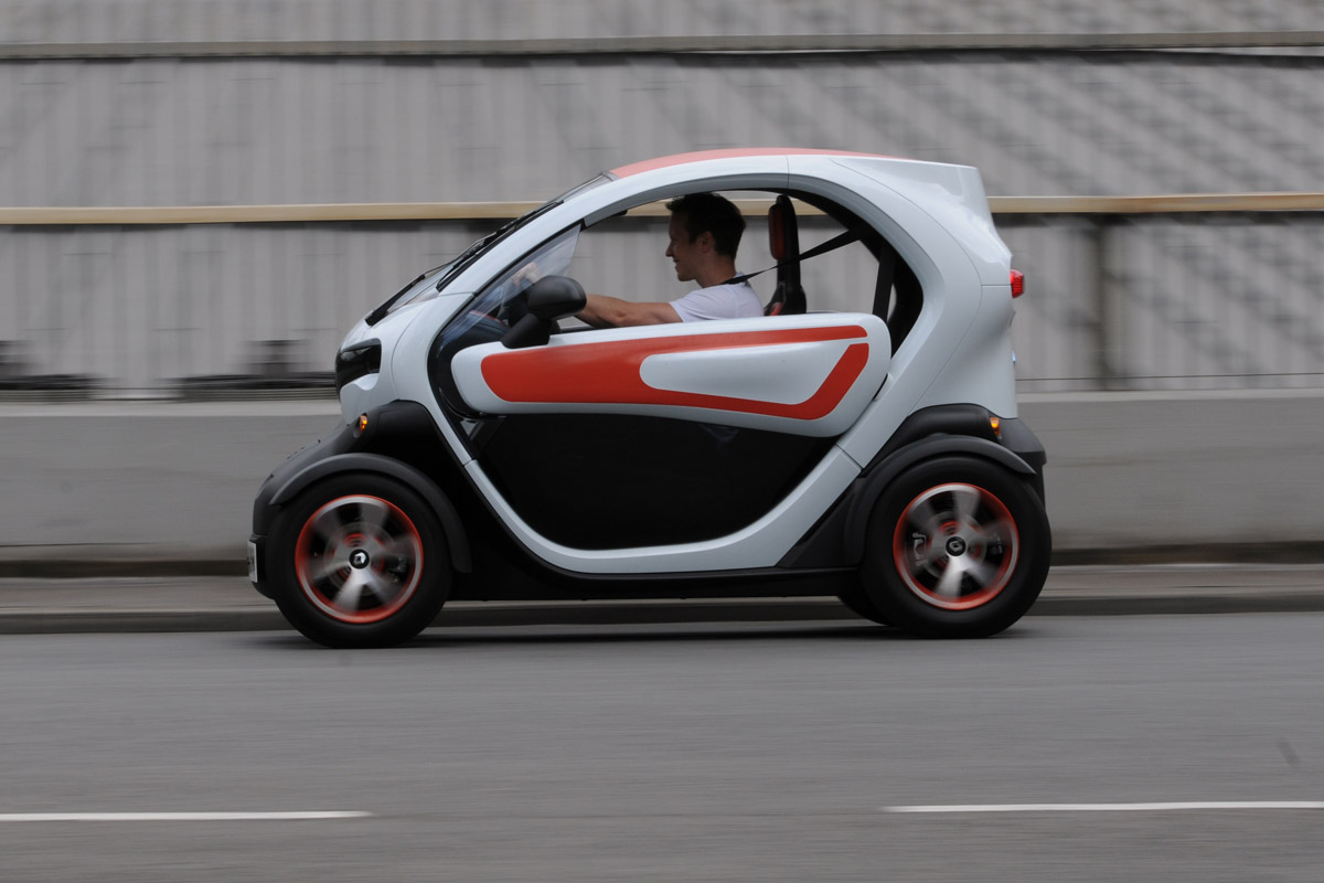 Renault Twizy panning
