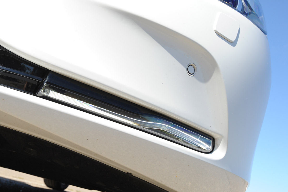 Volvo V40 daytime running light detail