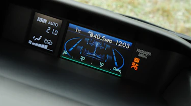 Subaru XV interior screen