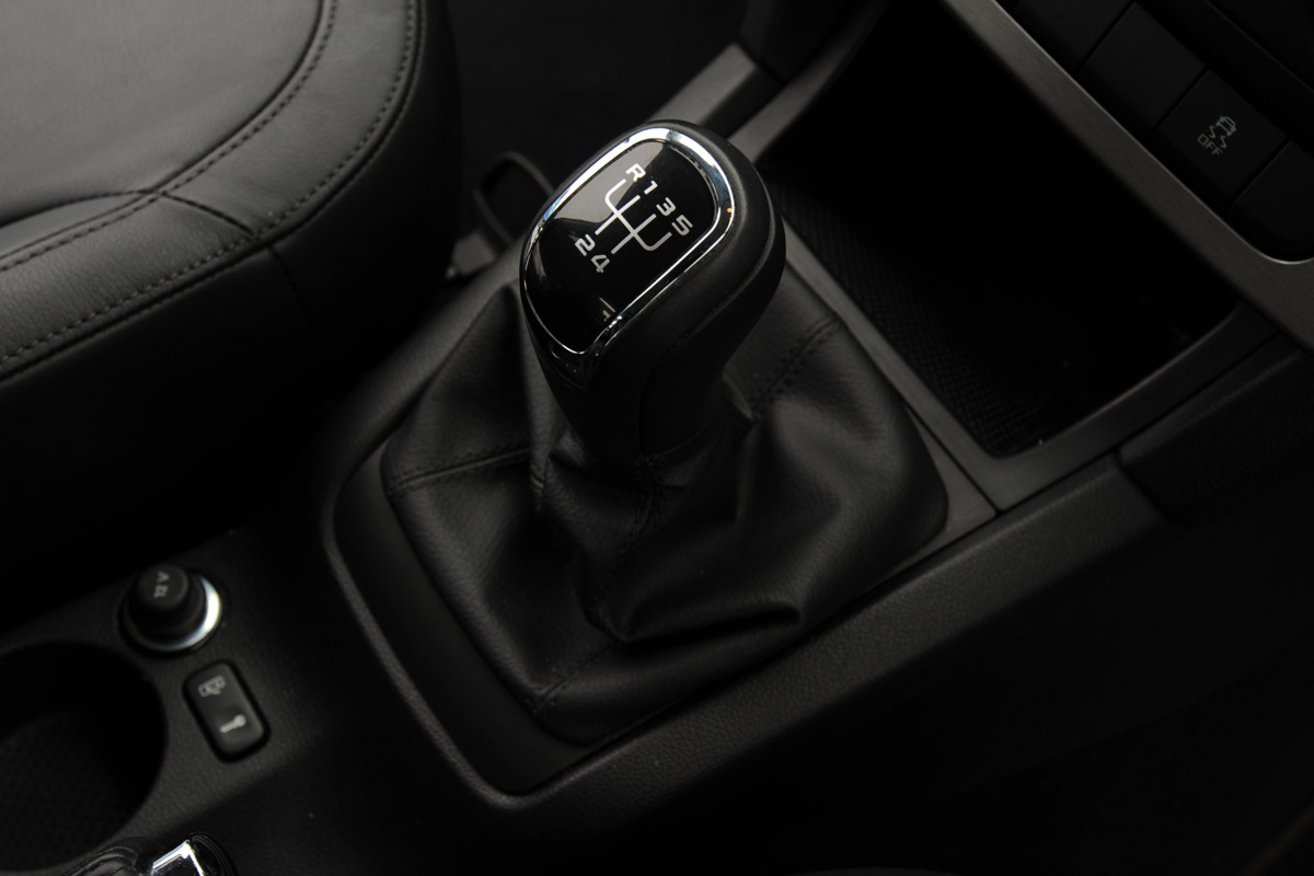 Skoda Yeti interior detail