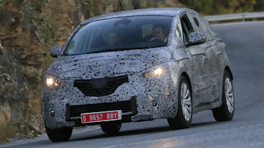 Renault Scenic spyshots front